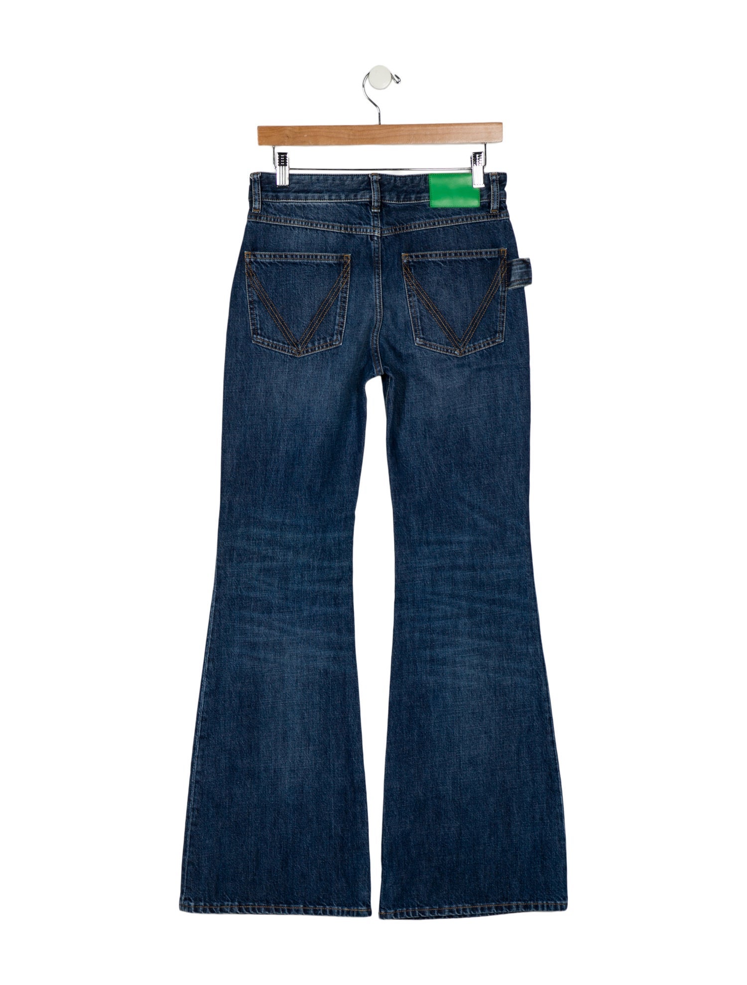 Bottega Veneta Mid-Rise Wide Leg Jeans