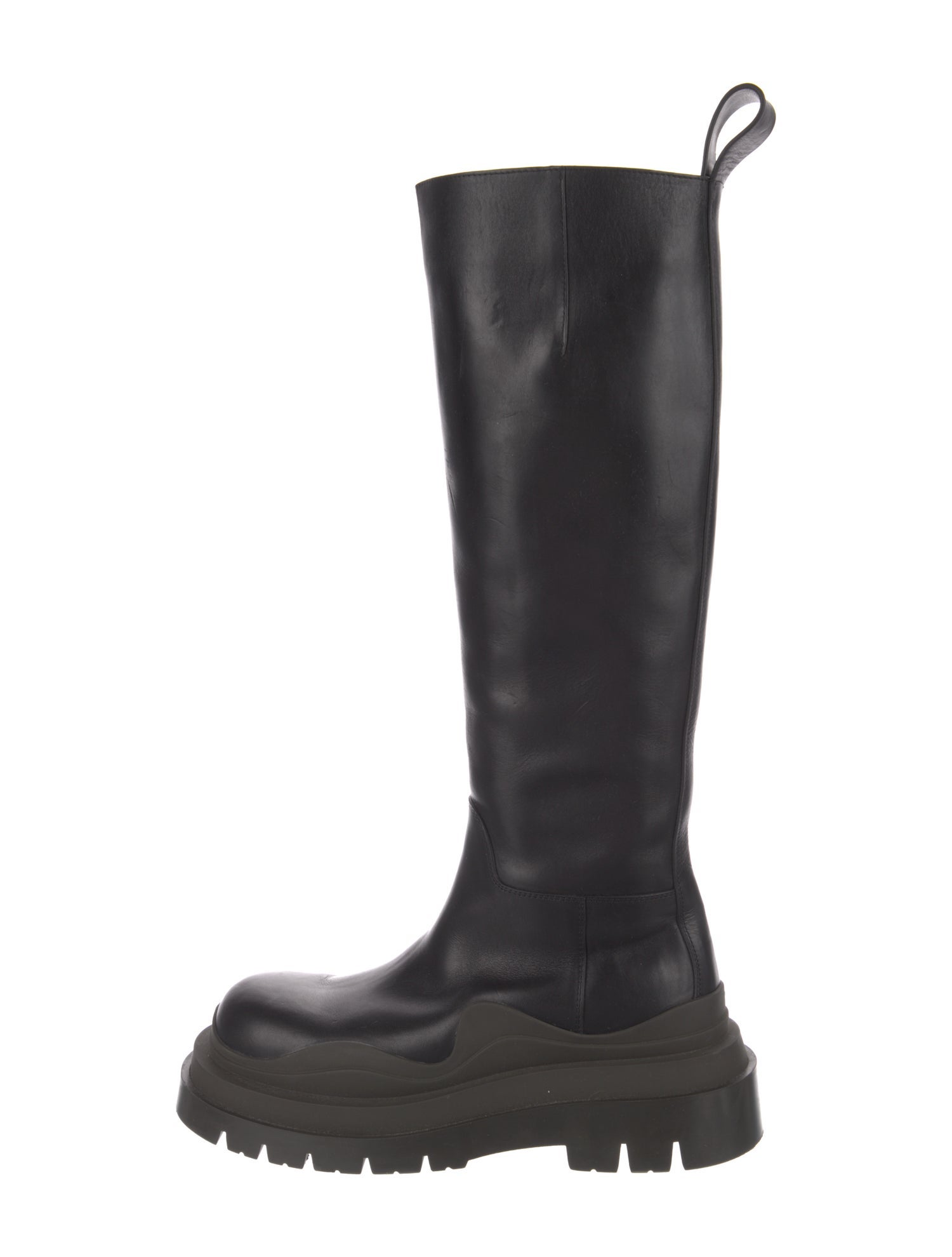 Bottega Veneta Leather Rain Boots