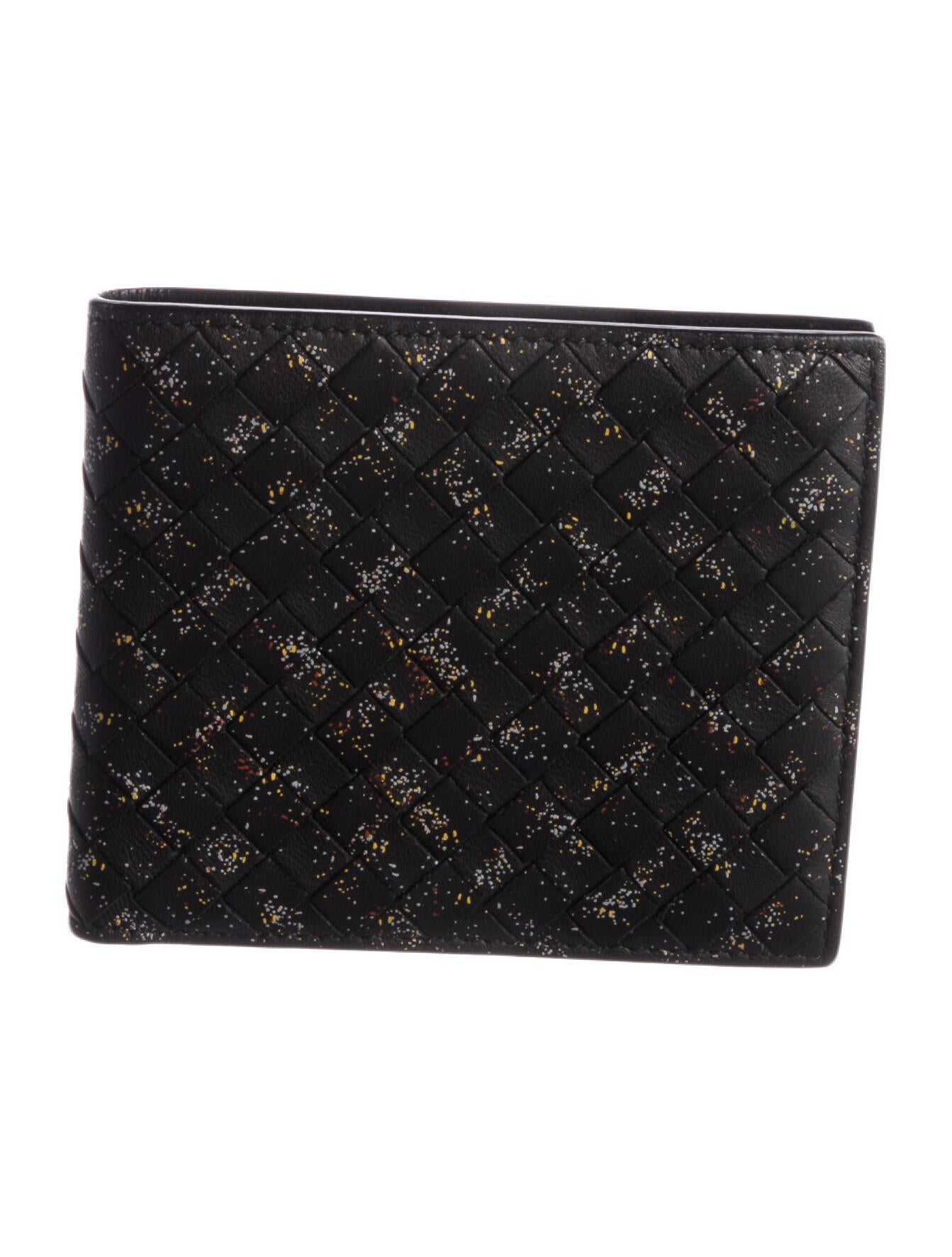 Bottega Veneta Vintage Intrecciato Weave Wallet