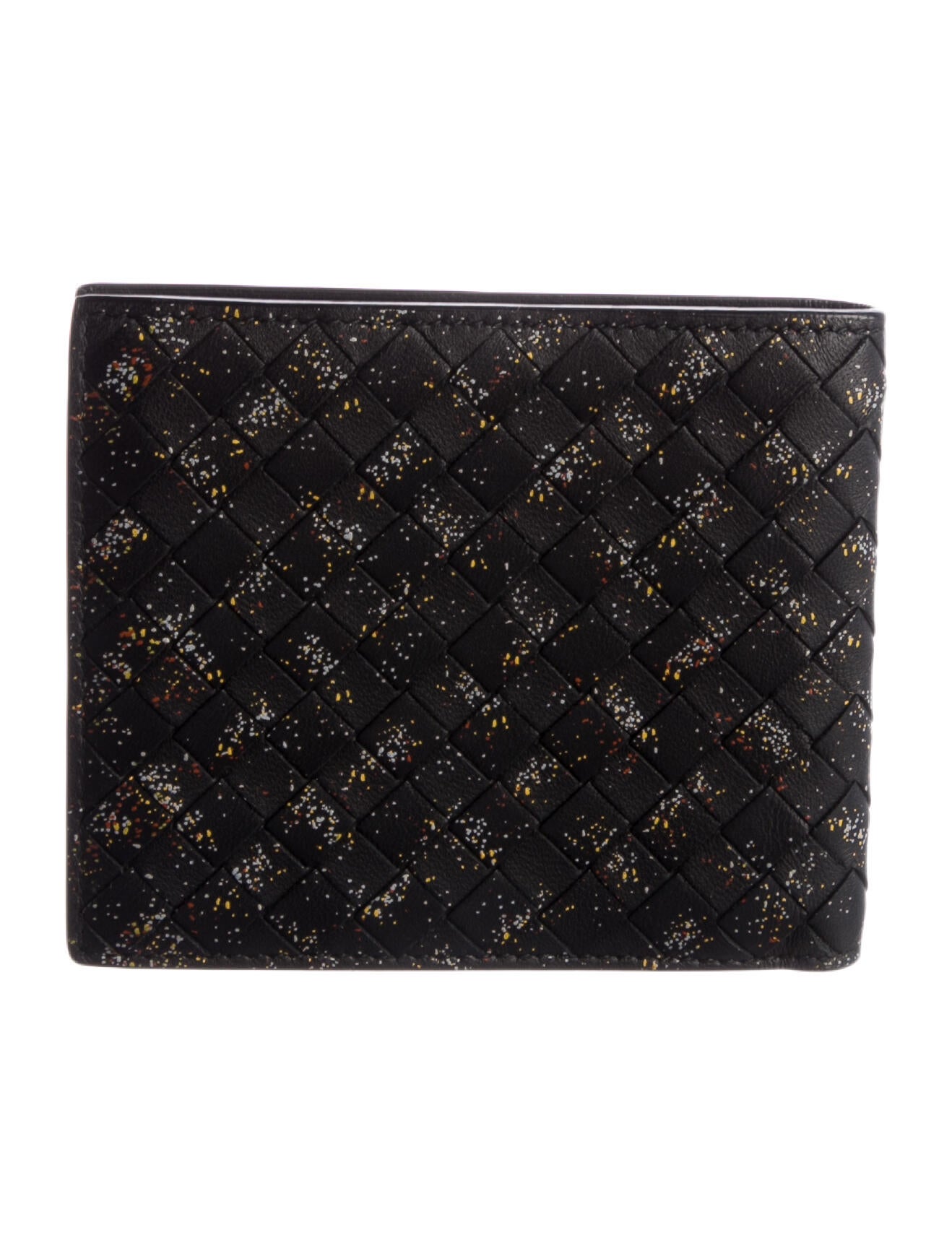 Bottega Veneta Vintage Intrecciato Weave Wallet