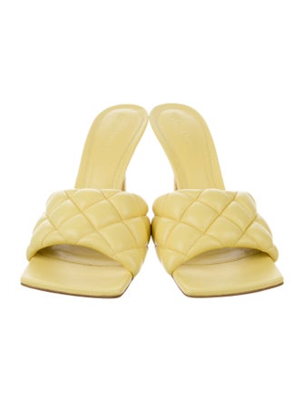 Bottega Veneta Leather Slides