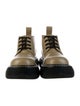 Bottega Veneta Leather Combat Boots