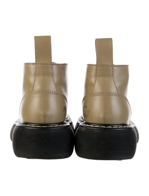 Bottega Veneta Leather Combat Boots