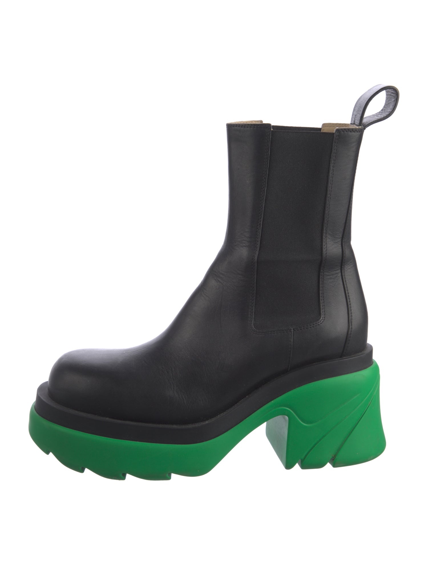 Bottega Veneta Leather Rain Boots