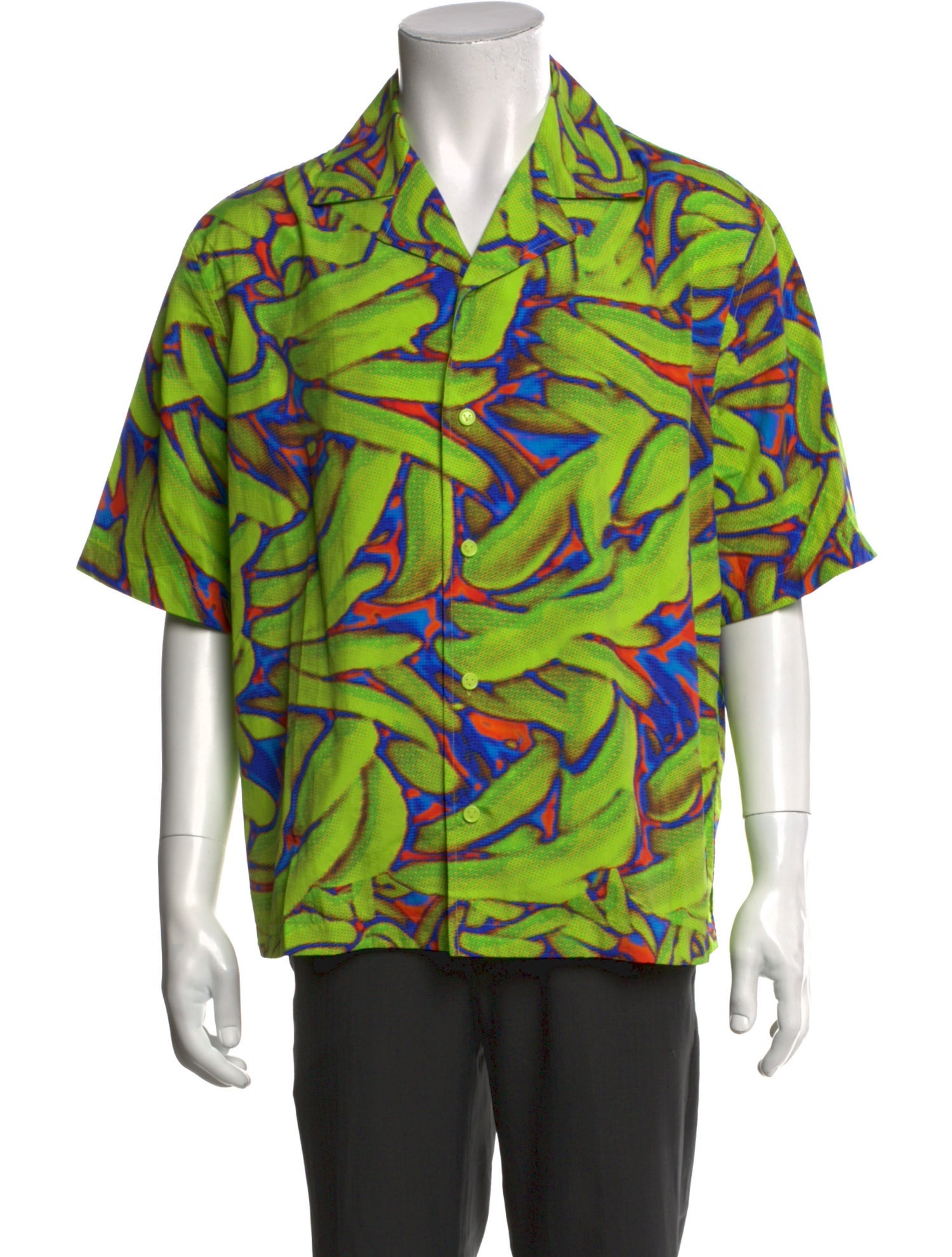 Bottega Veneta Printed Short Sleeve Shirt w/ Tags