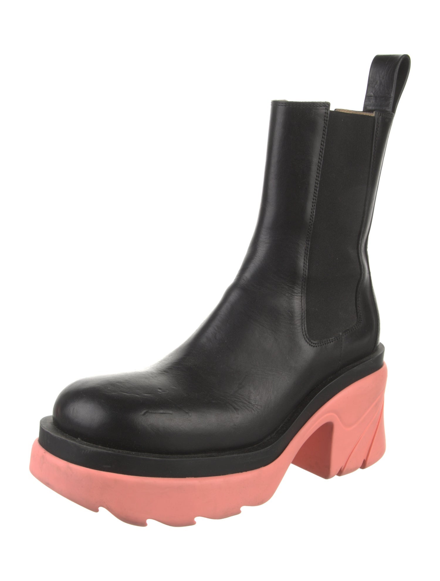 Bottega Veneta Leather Chelsea Boots