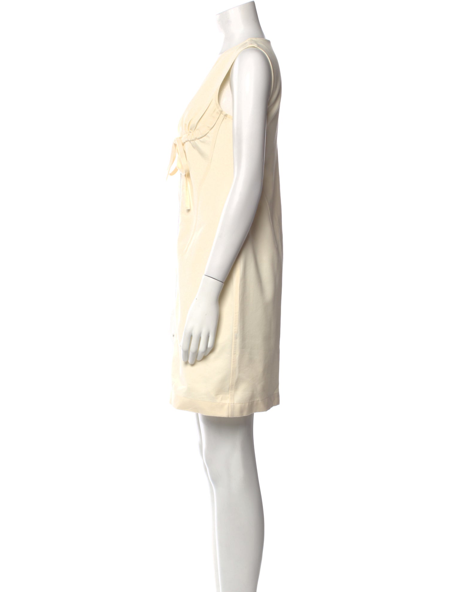 Bottega Veneta V-Neck Mini Dress