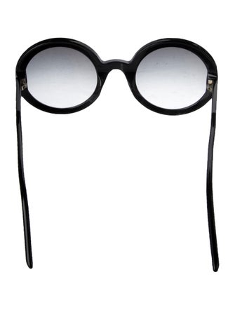 Bottega Veneta Round Gradient Sunglasses