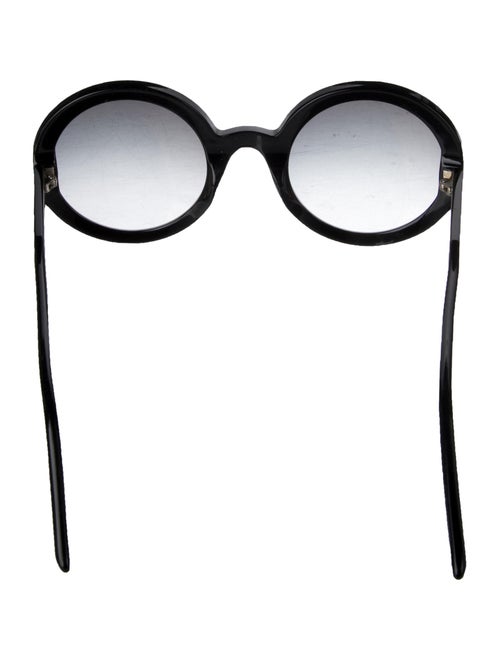 Bottega Veneta Round Gradient Sunglasses