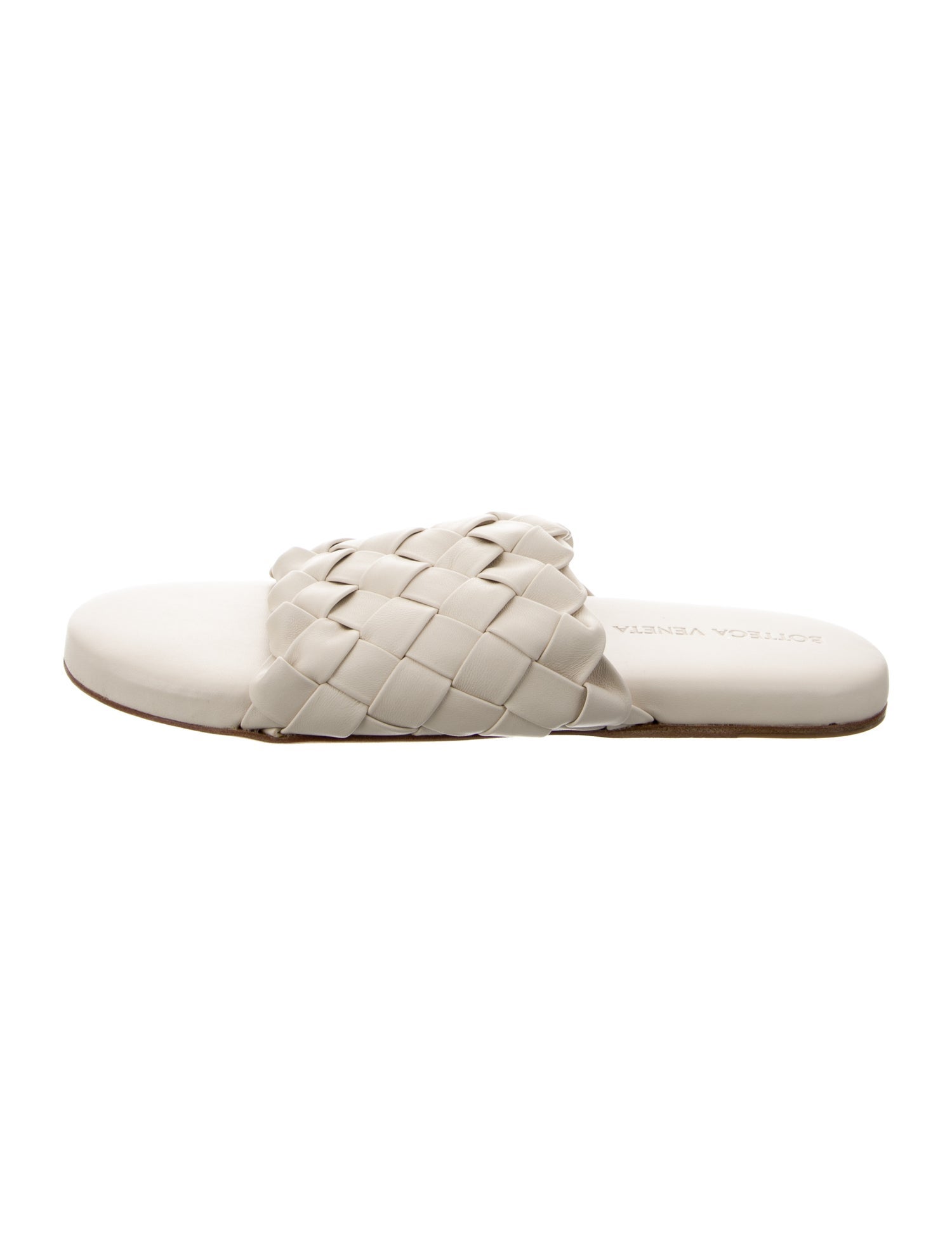 Bottega Veneta Leather Slides