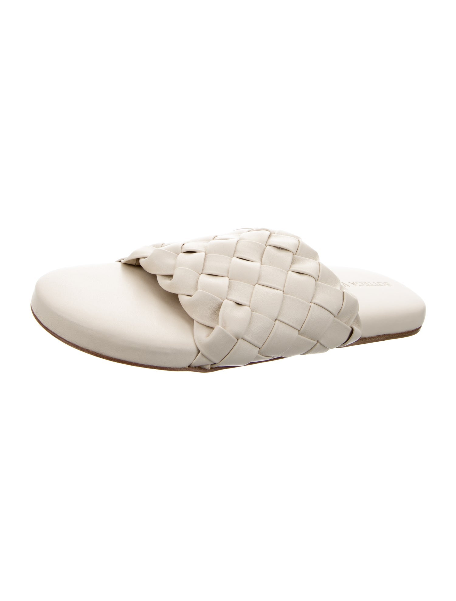 Bottega Veneta Leather Slides