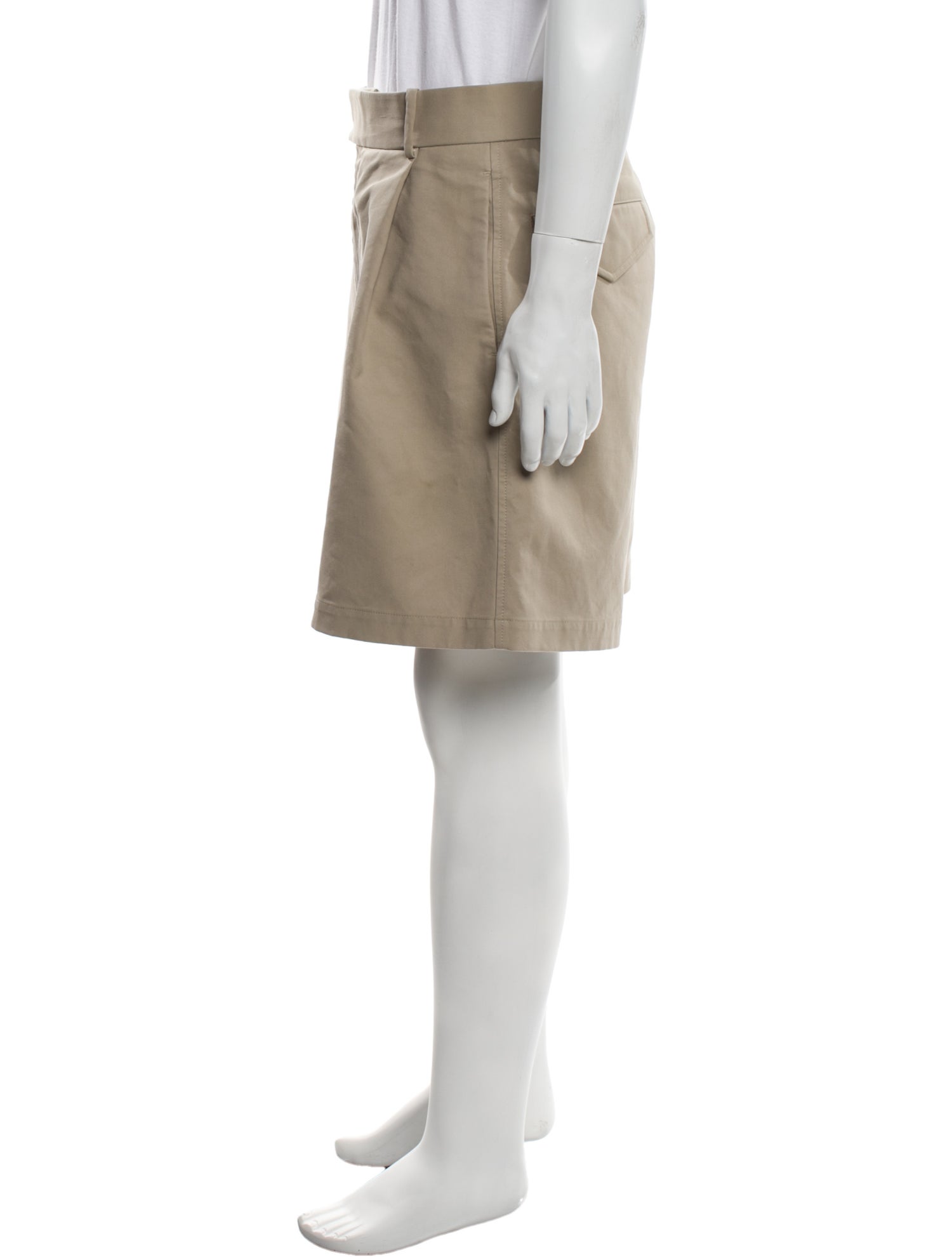 Bottega Veneta Flat Front Shorts