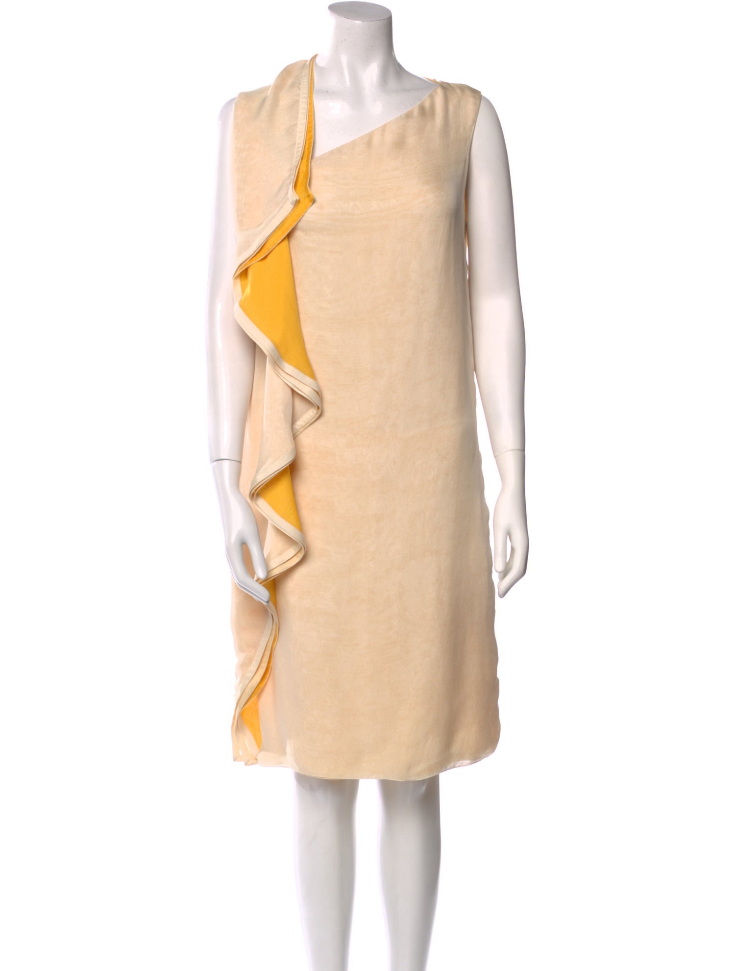 Bottega Veneta Silk Knee-Length Dress