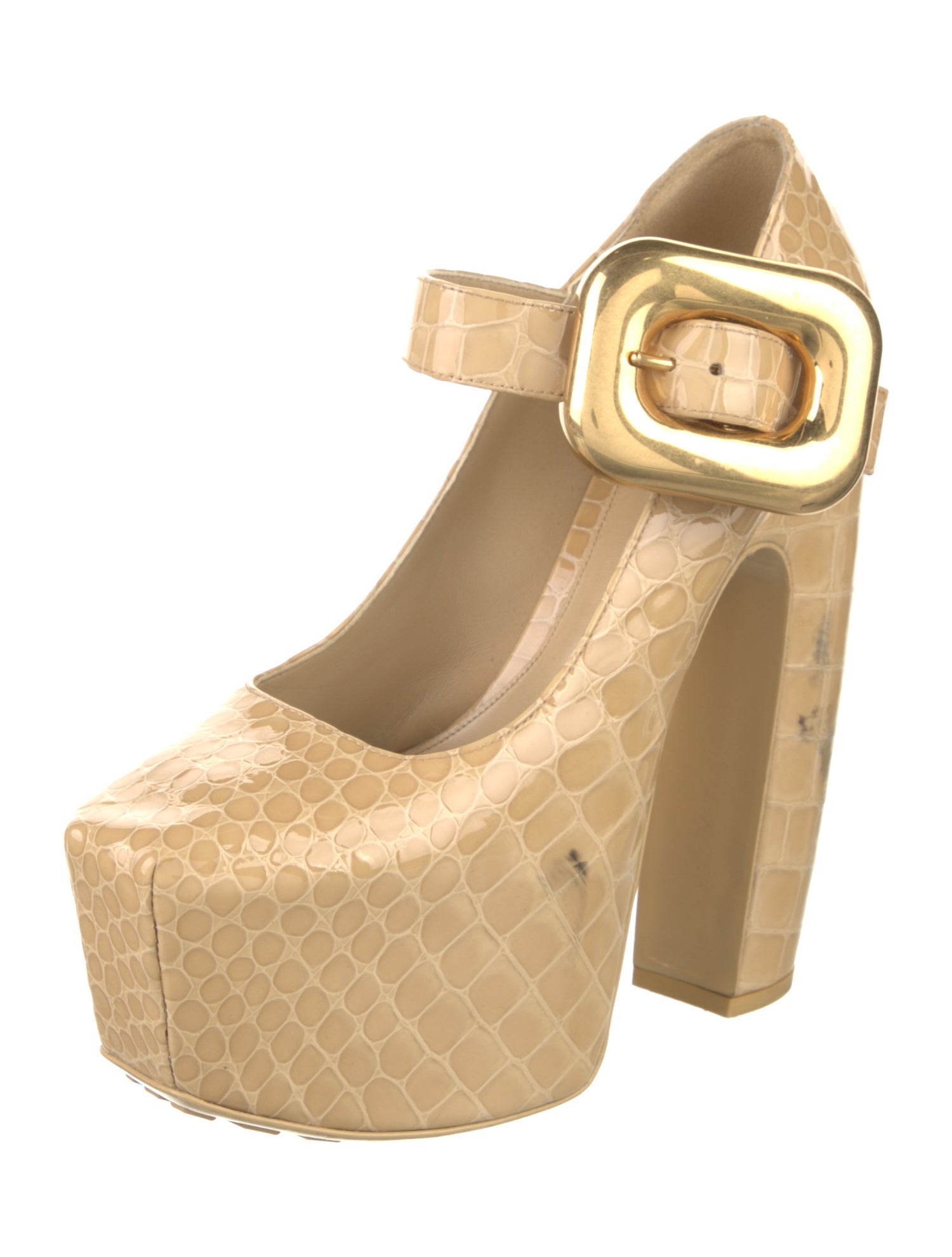 Bottega Veneta Patent Leather Pumps