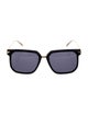 Bottega Veneta Square Tinted Sunglasses