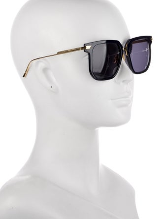 Bottega Veneta Square Tinted Sunglasses