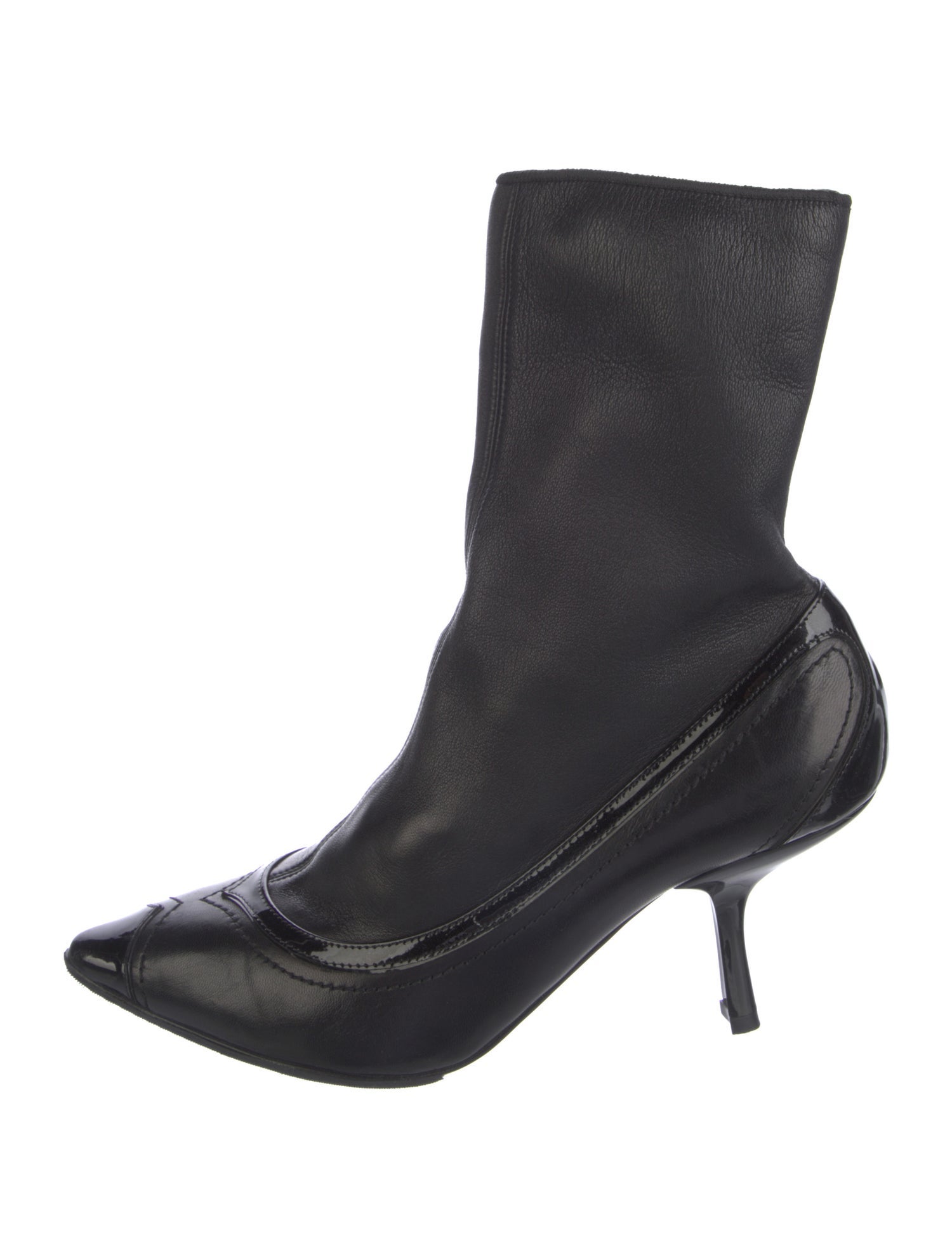 Bottega Veneta Leather Sock Boots