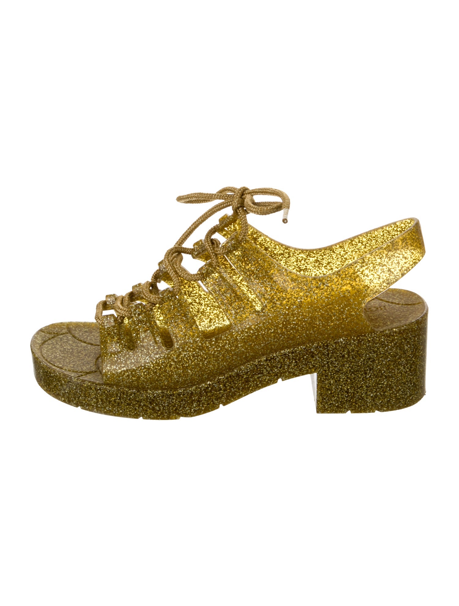 Bottega Veneta Rubber Slingback Sandals