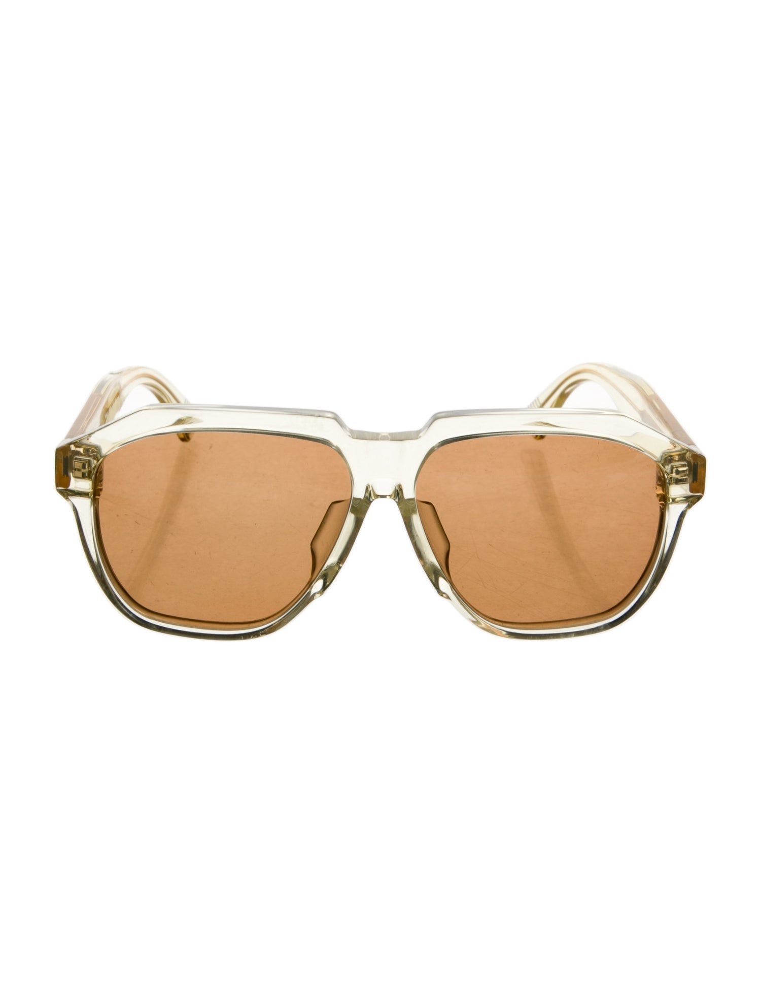 Bottega Veneta Square Tinted Sunglasses