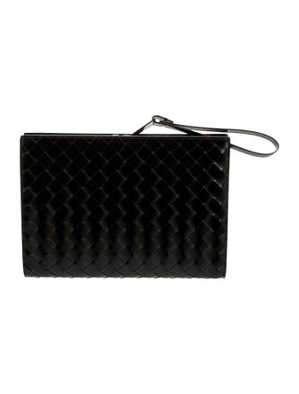 Bottega Veneta Intrecciato Document Holder With Bracelet Small