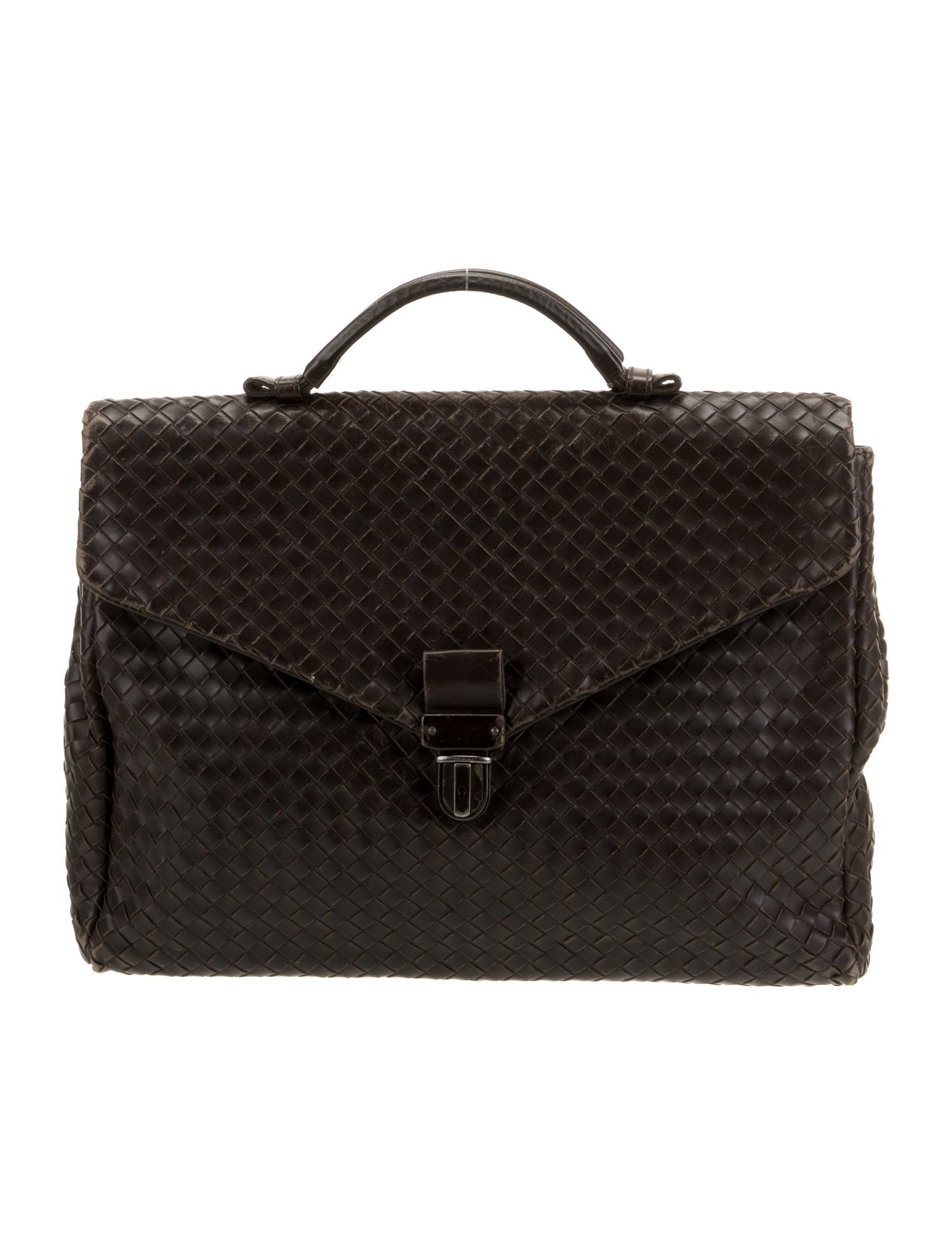 Bottega Veneta Intrecciato Briefcase Vintage