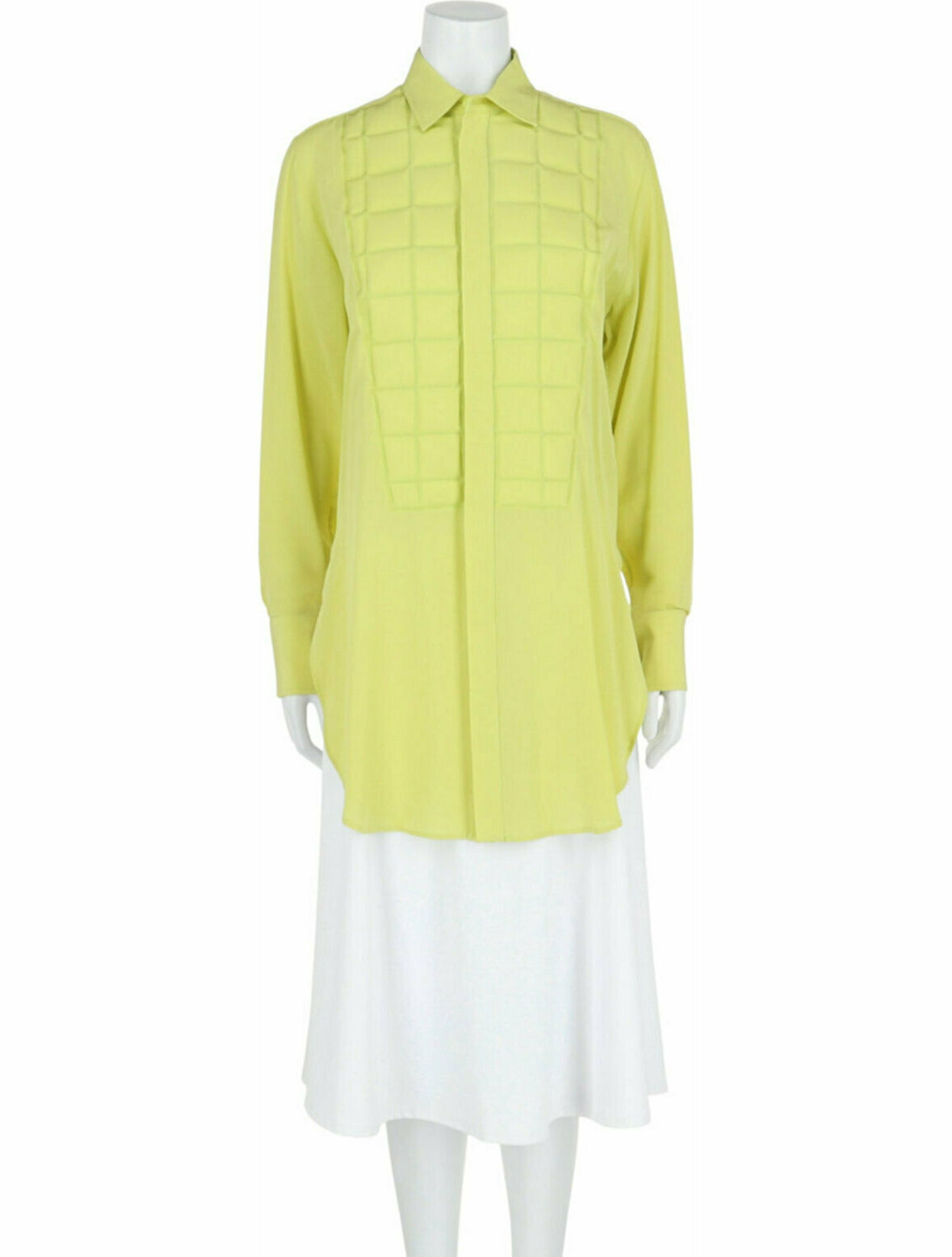 Bottega Veneta Silk Button-Up Top w/ Tags