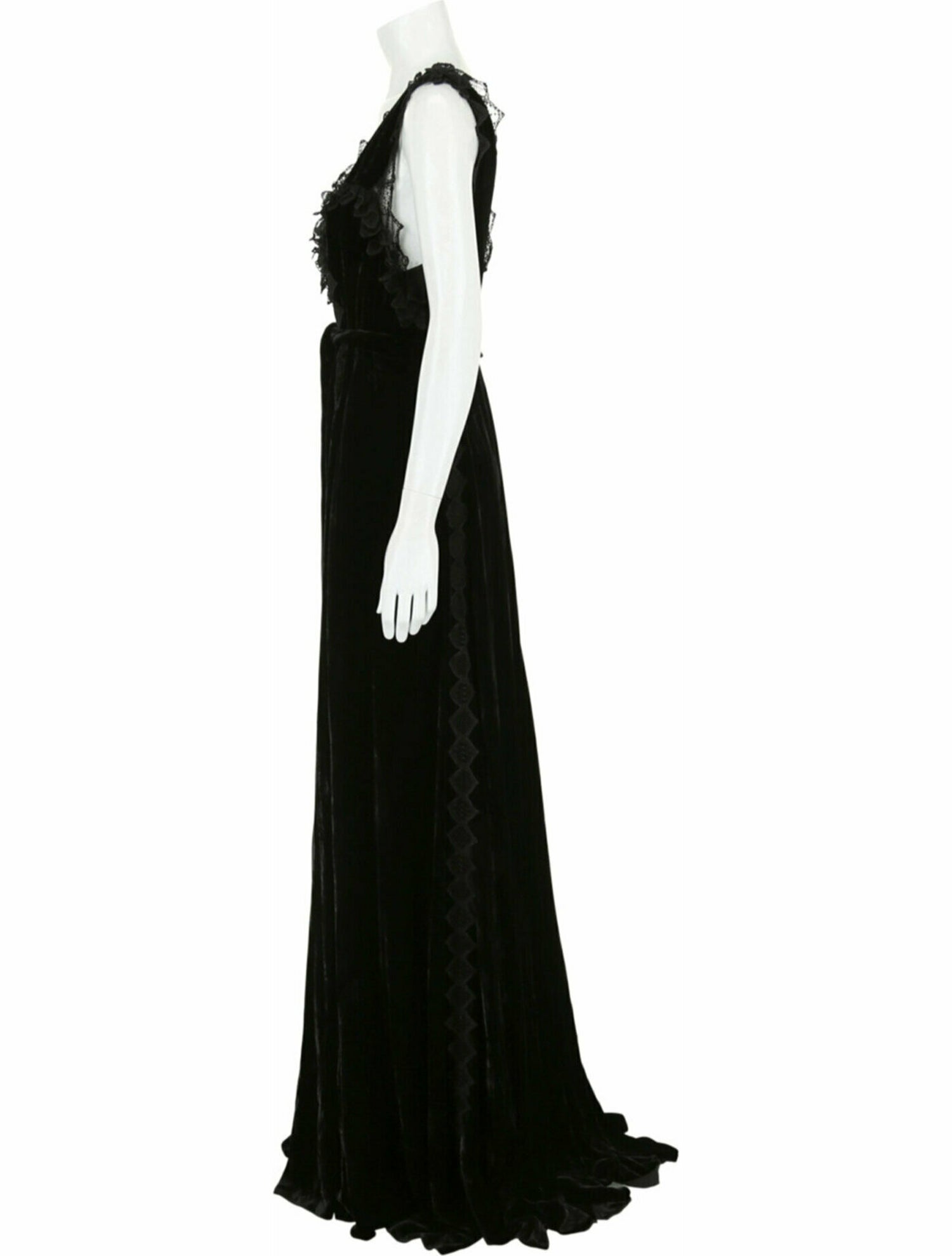 Bottega Veneta Solid Evening Gown w/ Tags