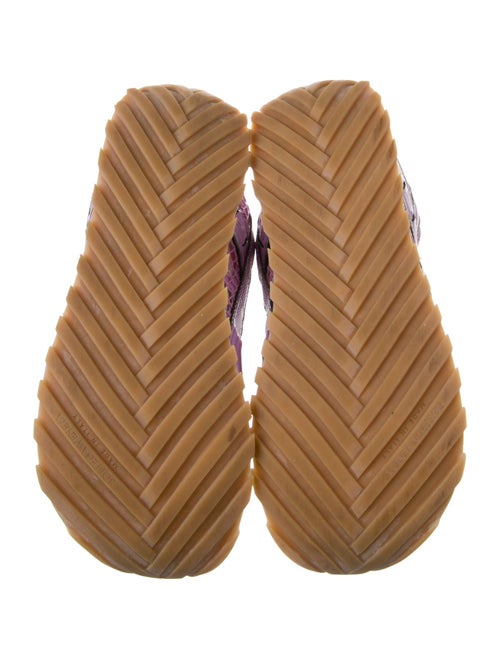 Bottega Veneta Mesh Patterned Athletic Sneakers