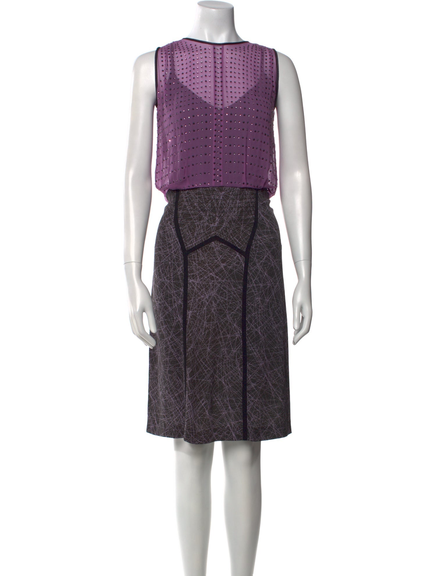 Bottega Veneta Silk Knee-Length Dress