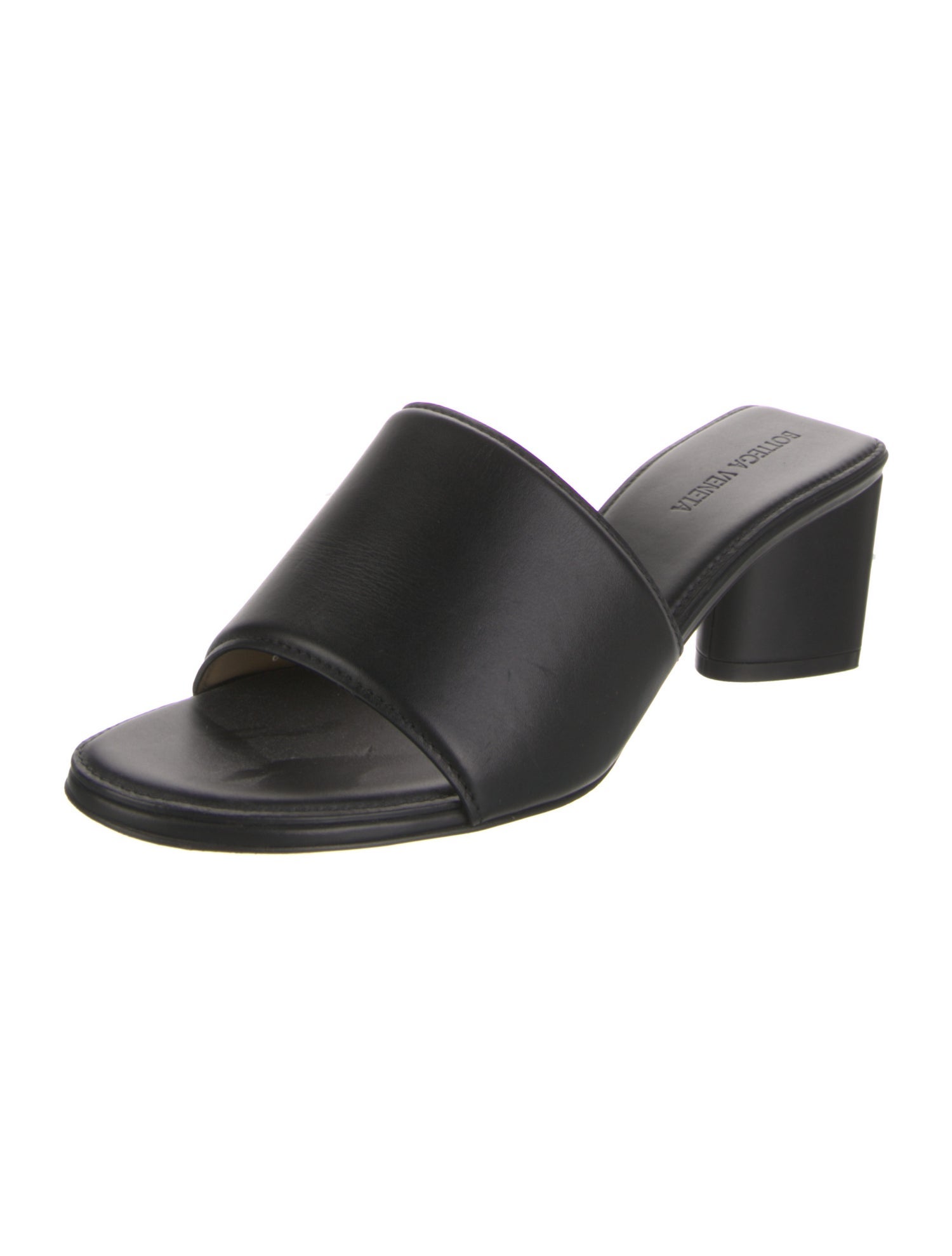 Bottega Veneta Leather Slides