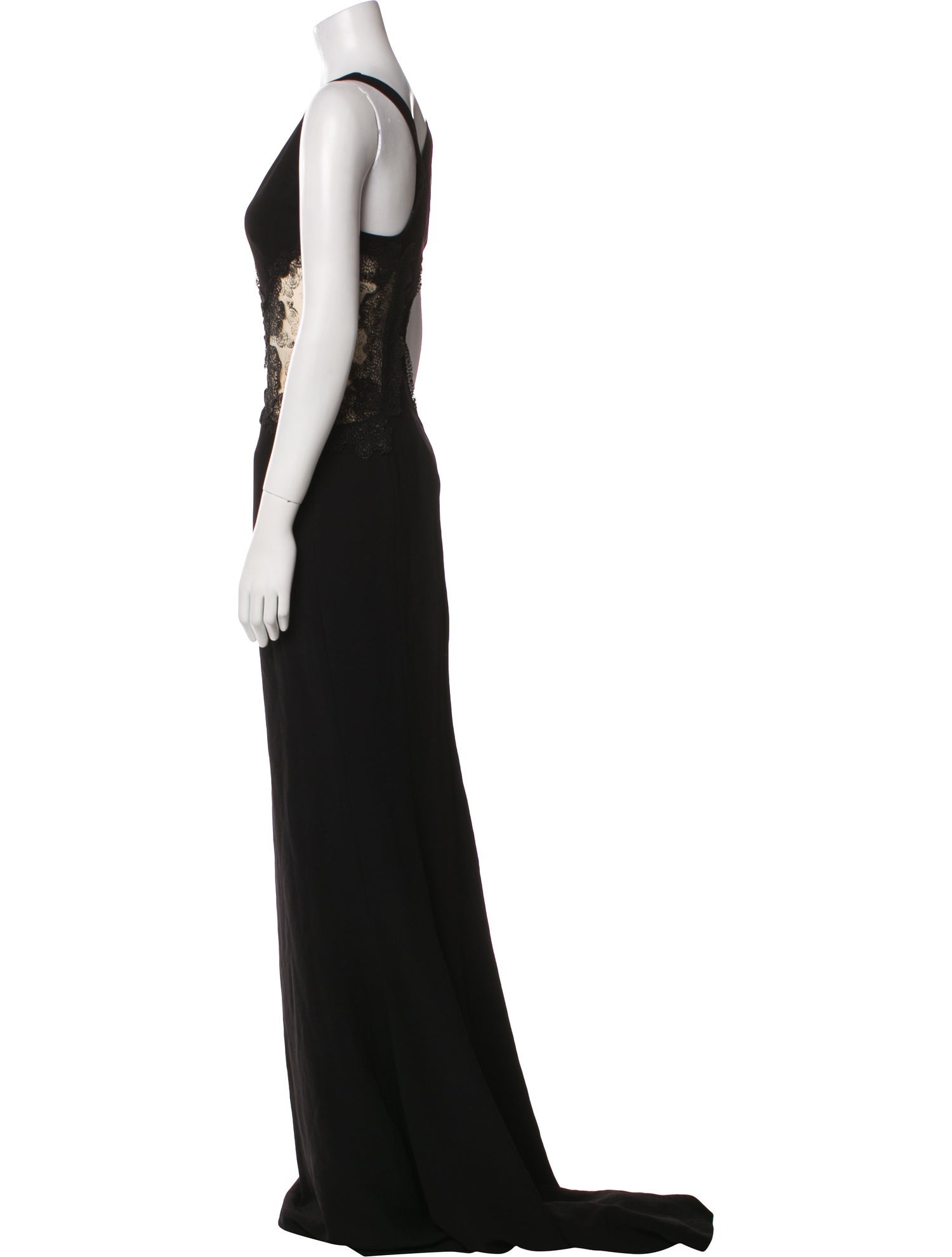 Bottega Veneta Scoop Neck Long Dress