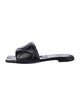 Bottega Veneta Quilted Pattern Leather Slides