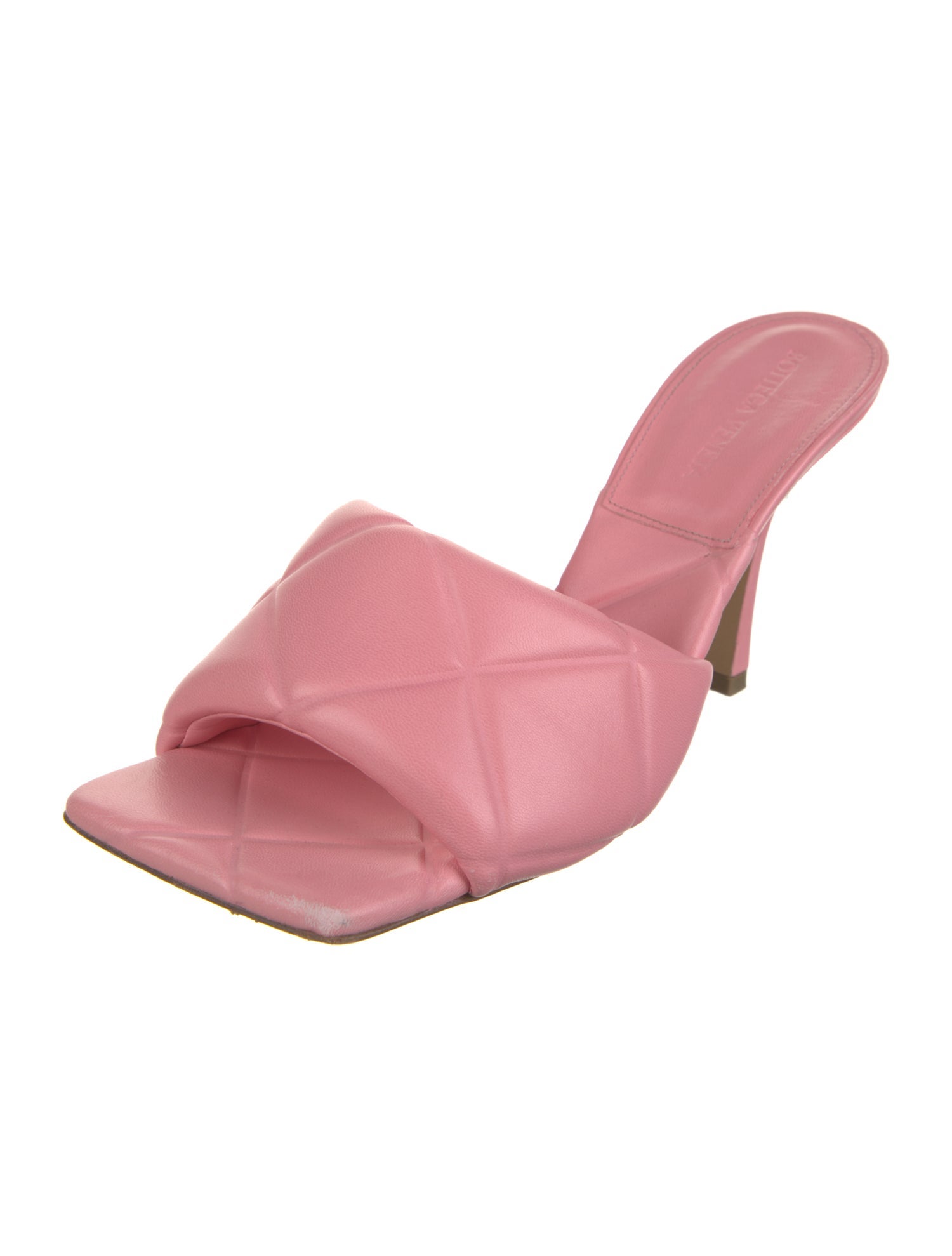 Bottega Veneta Leather Slides