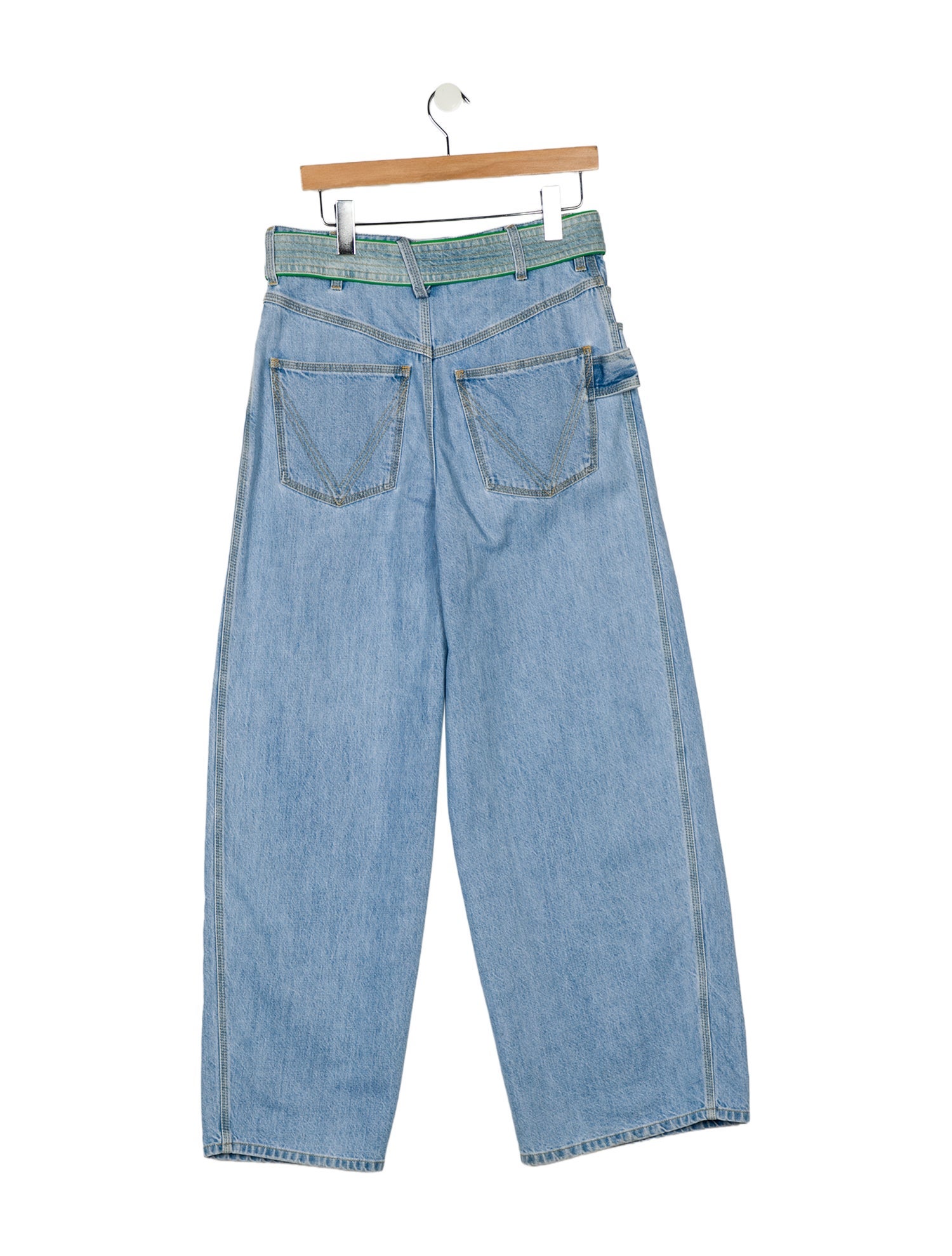 Bottega Veneta High-Rise Wide Leg Jeans