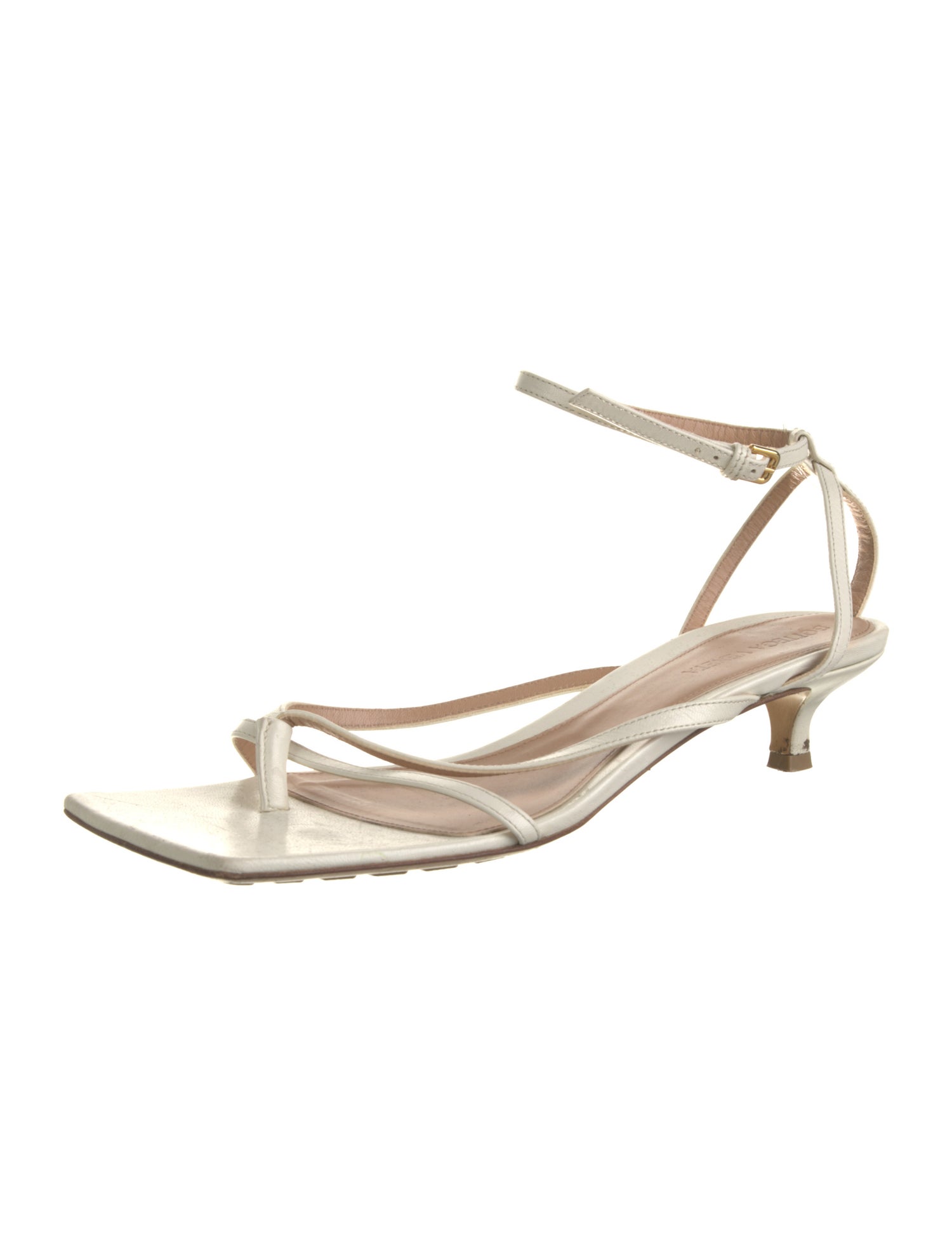 Bottega Veneta Leather Sandals