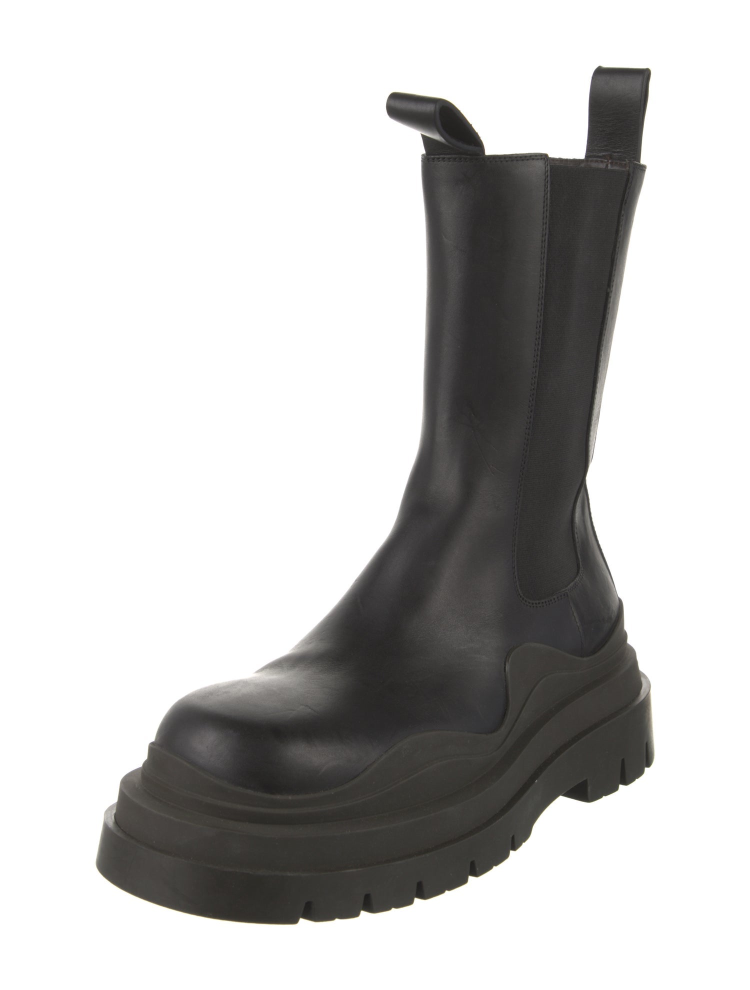 Bottega Veneta Leather Chelsea Boots