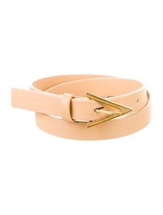 Bottega Veneta Skinny Leather Belt