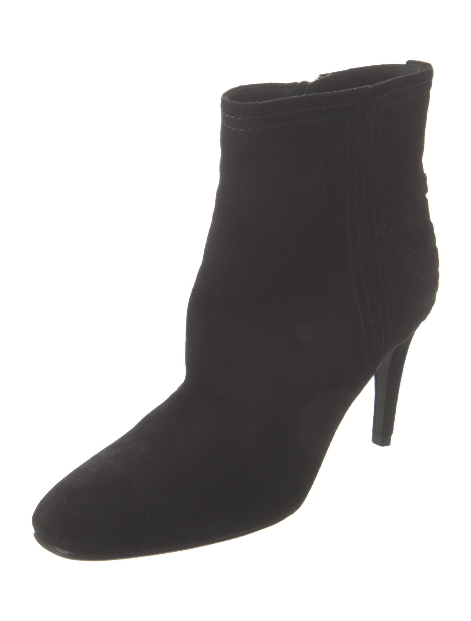 Bottega Veneta Intrecciato Weave Suede Boots