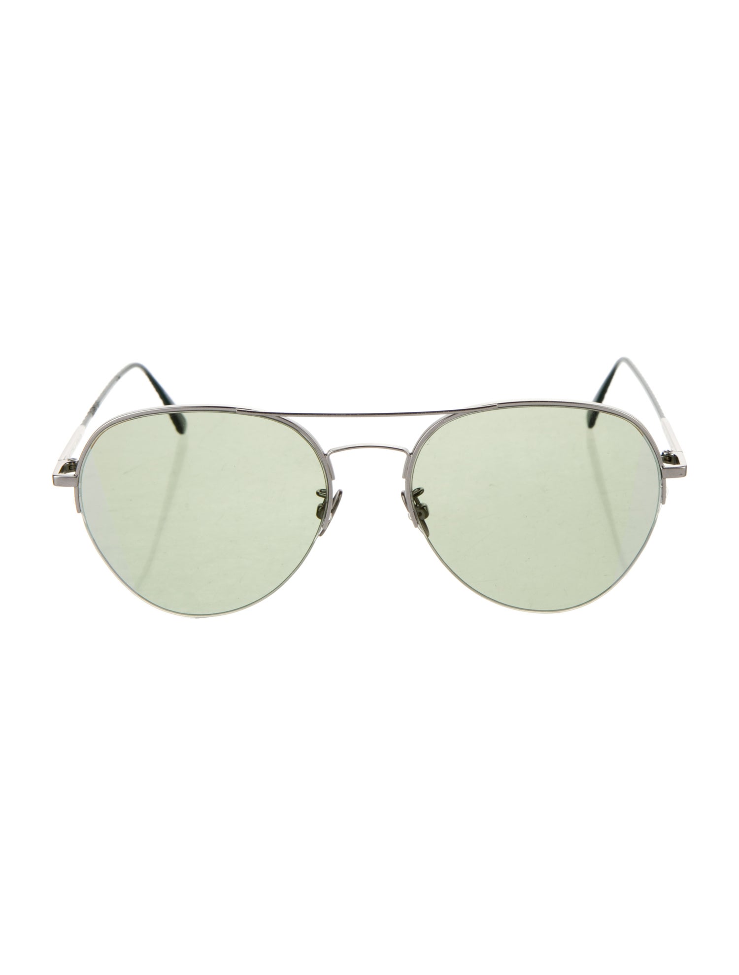 Bottega Veneta Aviator Mirrored Sunglasses