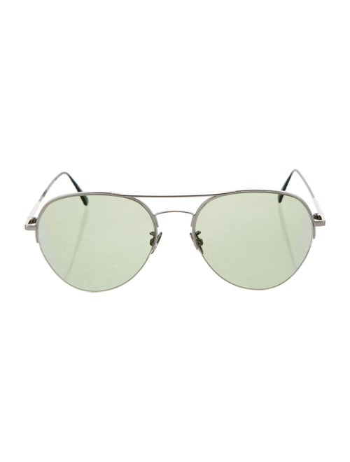 Bottega Veneta Aviator Mirrored Sunglasses
