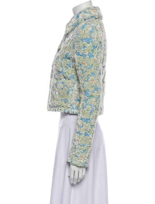 Bottega Veneta Colorblock Pattern Evening Jacket