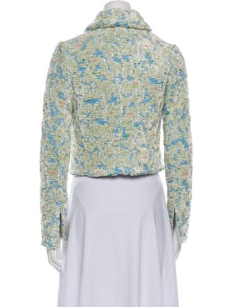 Bottega Veneta Colorblock Pattern Evening Jacket