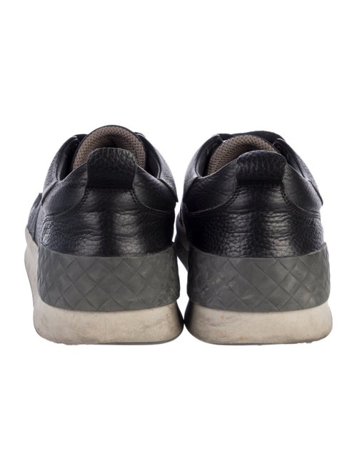 Bottega Veneta Intrecciato Weave Leather Sneakers