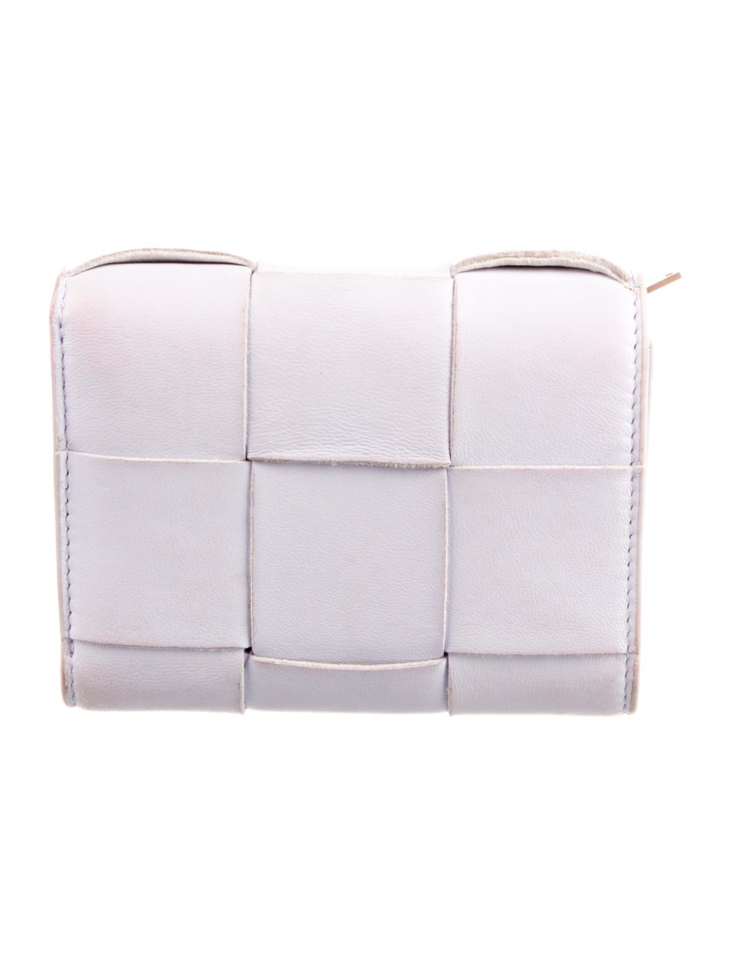 Bottega Veneta Intrecciato Weave Leather Wallet