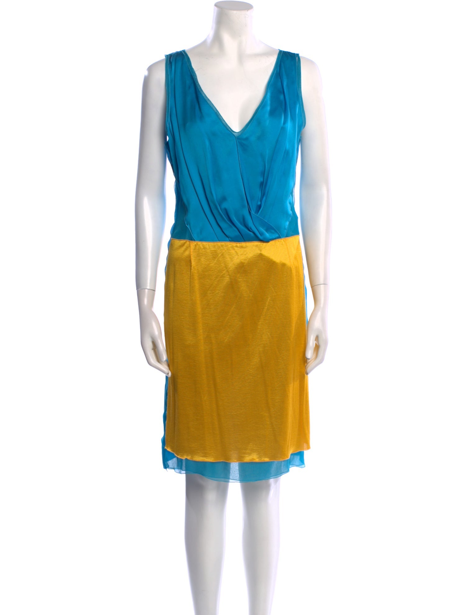 Bottega Veneta Silk Knee-Length Dress