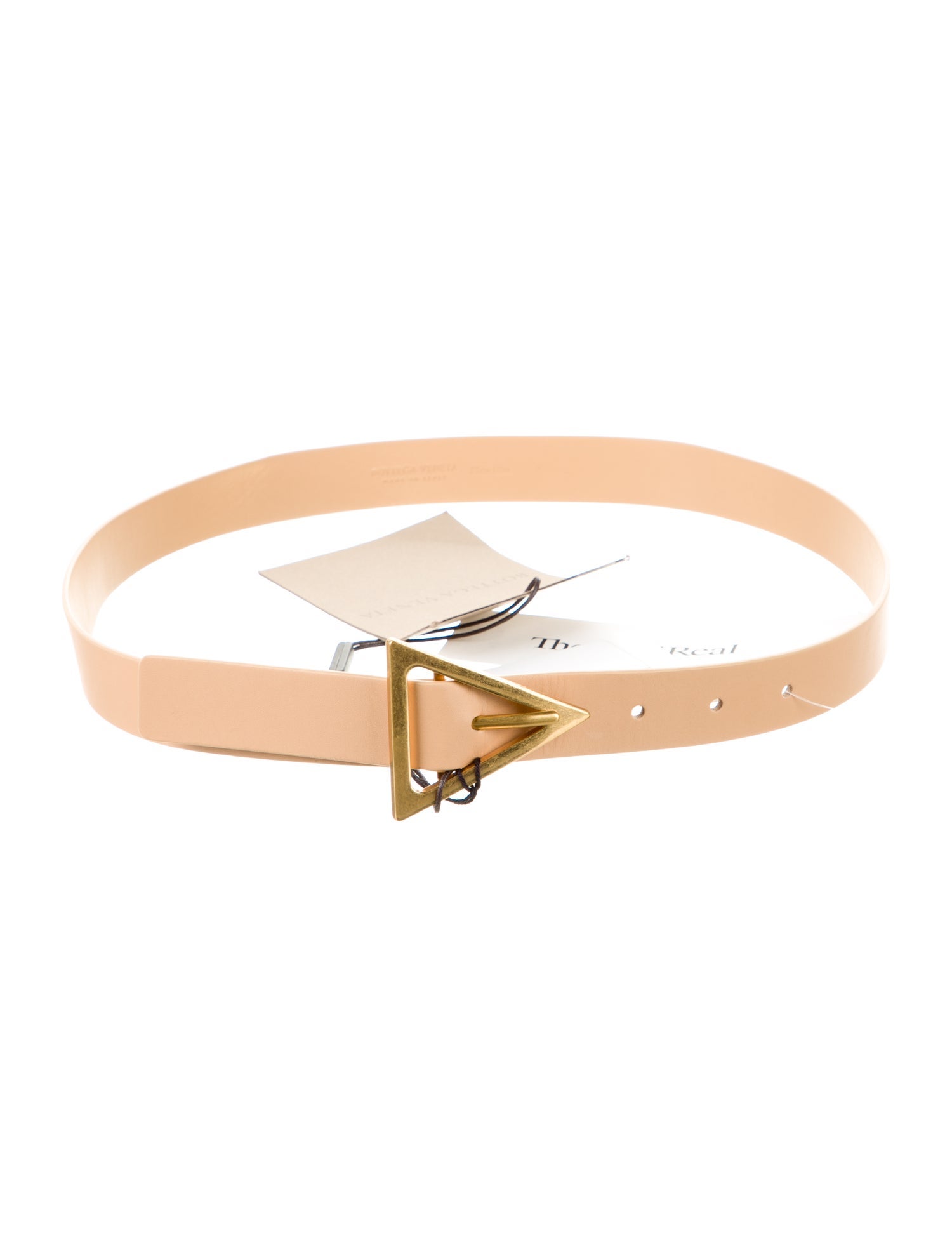 Bottega Veneta Skinny Leather Belt