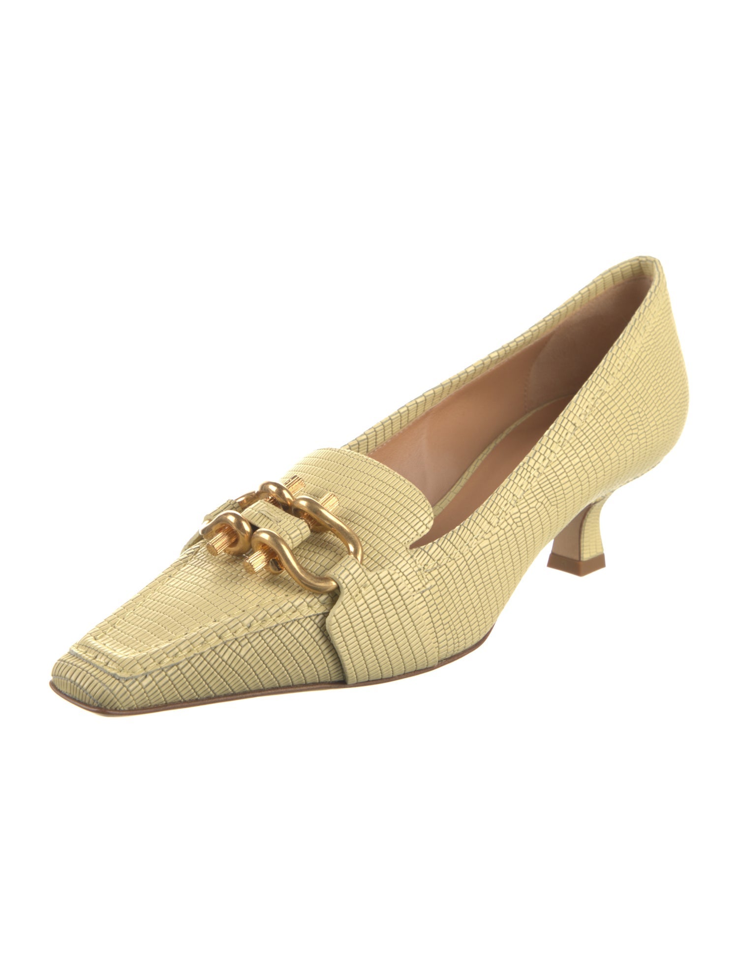 Bottega Veneta Leather Pumps w/ Tags