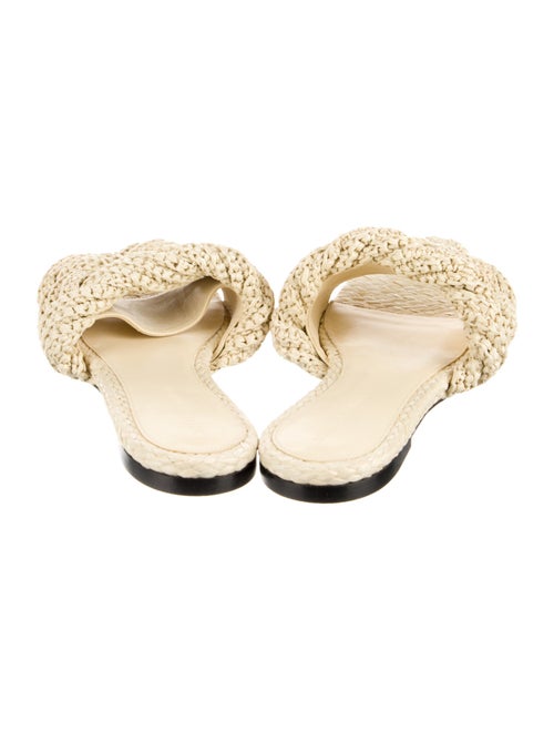 Bottega Veneta Lido Intrecciato Weave Slides