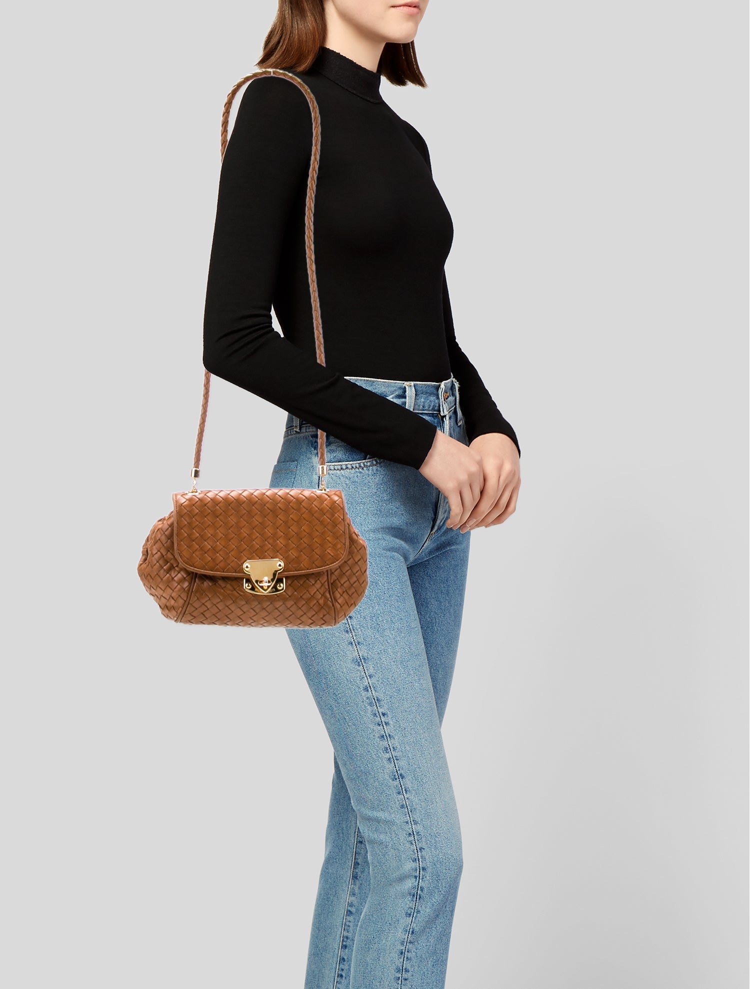 Bottega Veneta Intrecciato Crossbody Bag