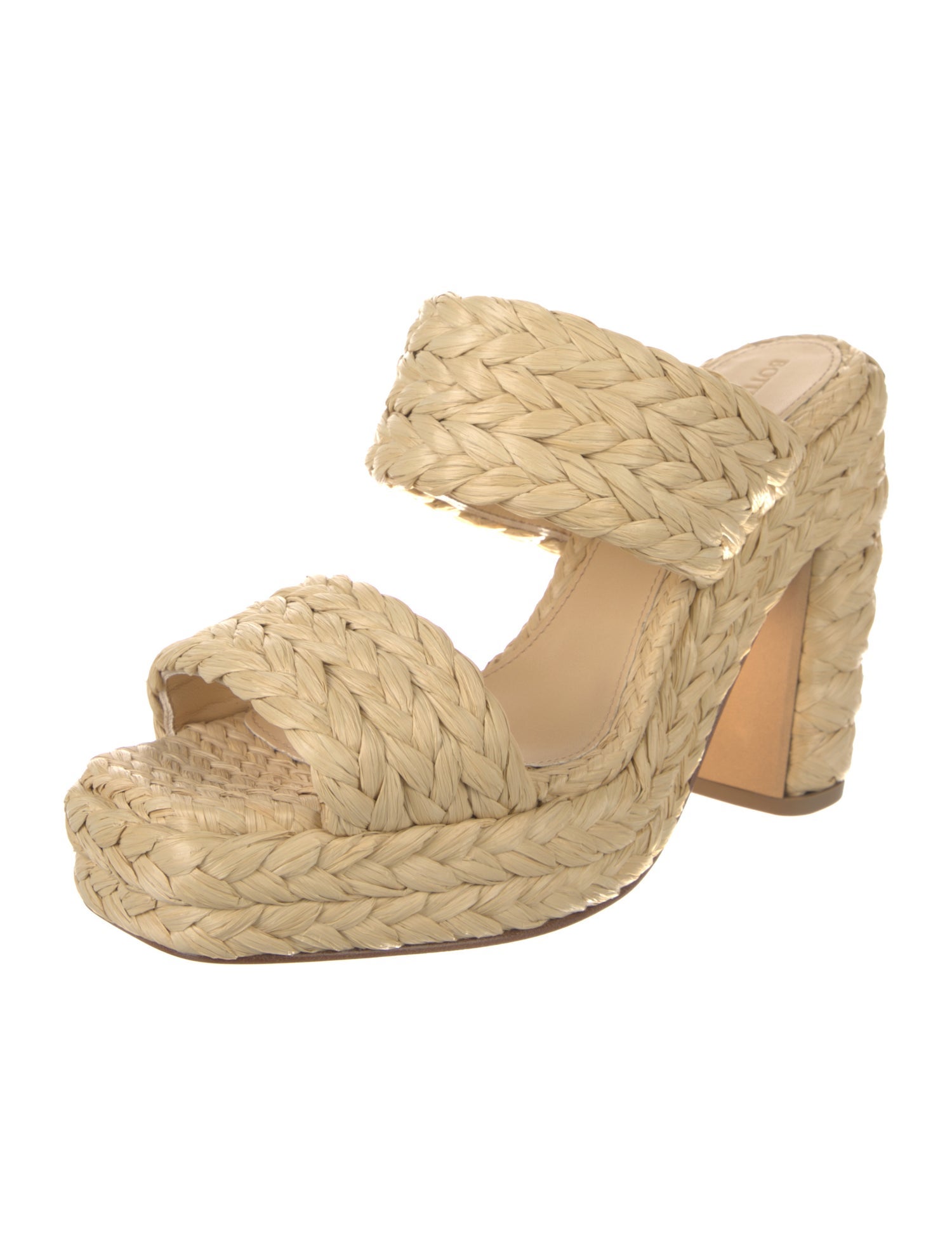 Bottega Veneta Raffia Braided Accents Espadrilles